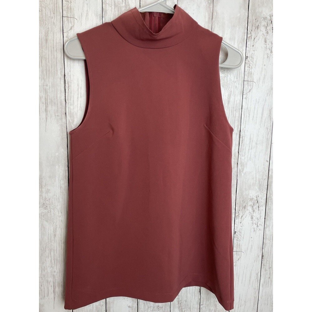 ARITZIA BABATON WOMENS M MEDIUM MORATH TURTLENECK SLEEVELESS  TOP